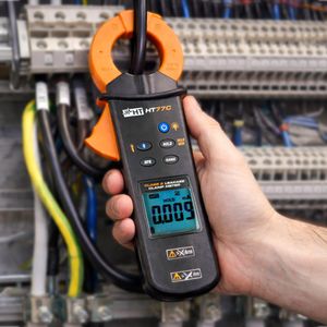 Produktbild für Stromzange HT-Instruments 1010980, HT77C, True RMS digital