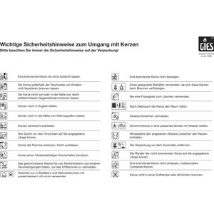 Produktbild für Kerzen Gies-Kerzen 205-149001-10, Leuchterkerzen
