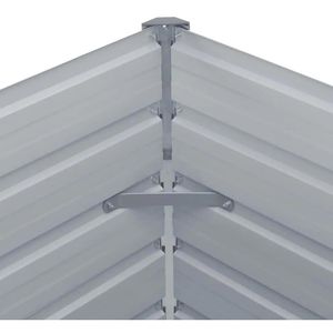 Produktbild für Hochbeet vidaXL 42404, aus verzinktem Stahl