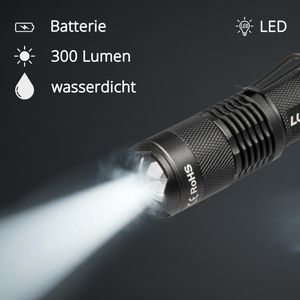 Produktbild für Taschenlampe Luxula LX0205, LED, mit Batterie