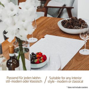 Produktbild für Tischläufer Miqio waschbar