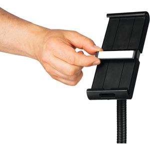 Produktbild für Tablet-Halterung Durable 894501 Tough Floor schwarz, für Boden