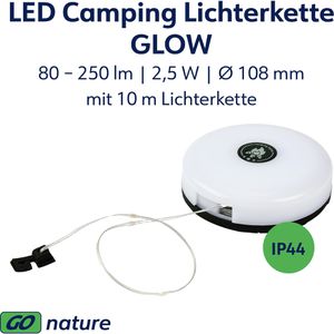 Produktbild für Campinglampe Müller-Licht Glow, aufladbar