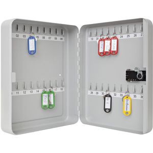 Produktbild für Schlüsselkasten Wedo 10243637, grau, mit Zahlenschloss
