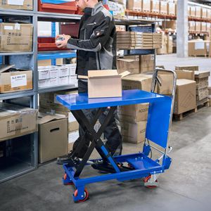 Produktbild für Hubtisch Pallit X, 10000906, fahrbar