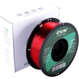 Produktbild für Filament eSUN eTPU-95A, TPU, rot transparent
