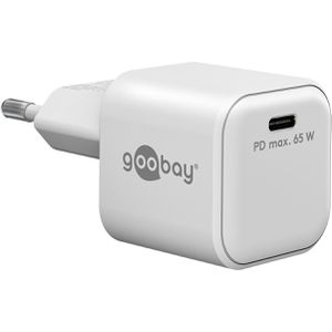 Goobay USB-Ladegerät Nano 65370, 65W, 3,25A, weiß, 1x USB C, 1 Port –  Böttcher AG