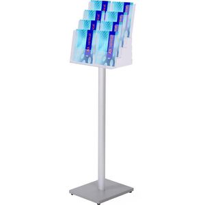 Produktbild für Prospekthalter Showdown-Displays MB4C330, silber