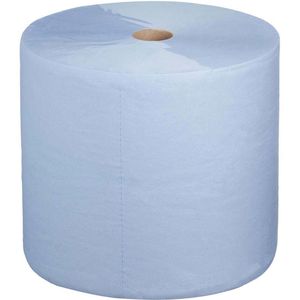 Produktbild für Putztuchrolle Wypall L30 7359, aus Zellstoff, blau