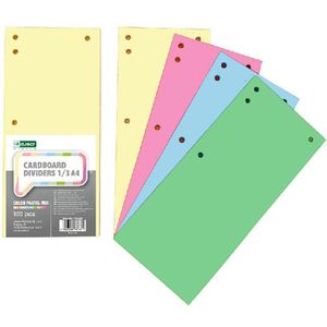 Trennstreifen D.RECT 110936 Duo Pastell, farbig sortiert