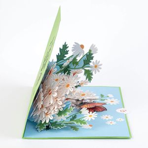 Produktbild für Grußkarten papercrush 3D Gänseblümchen