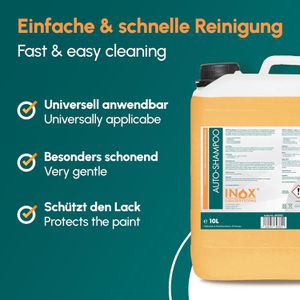 Produktbild für Autoshampoo INOX Nano Line, mit Orangenduft