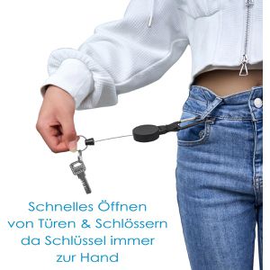 Produktbild für Schlüsselanhänger Webbomb 6519, schwarz