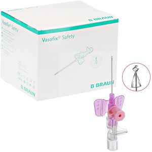 Produktbild für Kanülen B.Braun Vasofix Safety-W PUR, 50 Stück