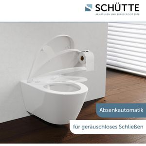 Produktbild für WC-Sitz Schütte PRO 3, 82811, D-Form, aus Duroplast