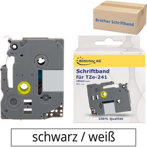 Schriftband Böttcher-AG für Brother TZe-241 CIV