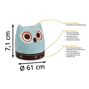 Produktbild für Timer TFA 38.1039 Eule