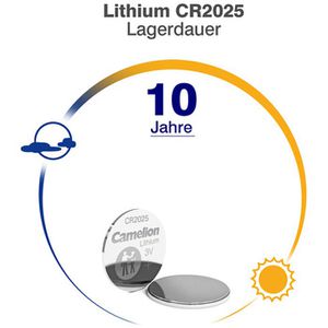 Produktbild für Knopfzelle Camelion CR2025