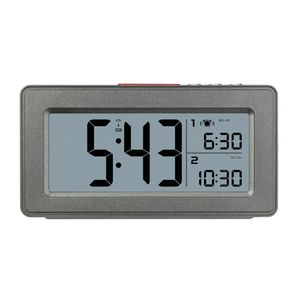 Produktbild für Wecker TFA 60.2563.10 anthrazit, digital