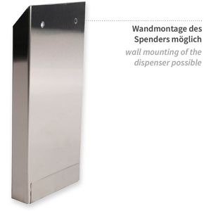 Produktbild für Hygienebeutelspender Hygoclean aus Edelstahl
