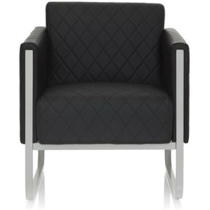 Produktbild für Loungesessel hJh-OFFICE ARUBA STEP, schwarz