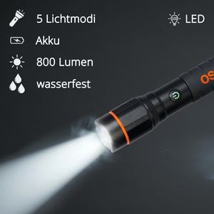 Produktbild für Taschenlampe OSRAM LEDinspect TORCH 800 LED, aufladbar