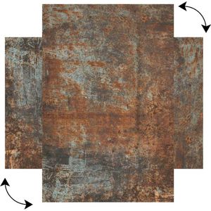 Produktbild für Magnettafel ALLboards MetalBoards, Rost