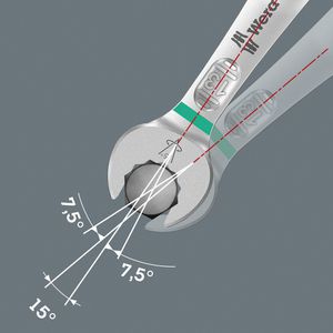 Produktbild für Maulschlüssel Wera 6003 Joker 4 Set 1, 05020228001