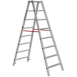 Produktbild für Stehleiter Euroline Nr. 20577, 2057708, beidseitig begehbar