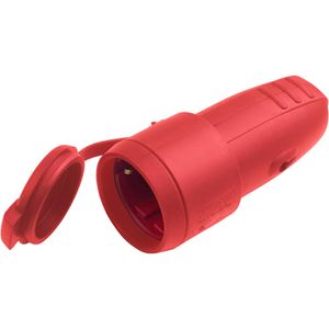 Produktbild für Schutzkontakt-Kupplung Meister 7422470, rot