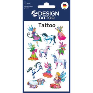 Temporäre-Tattoos Zweckform Z-Design 56390, farbig