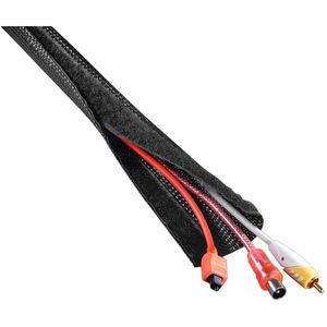 Produktbild für Kabelschlauch Hama 220995, schwarz