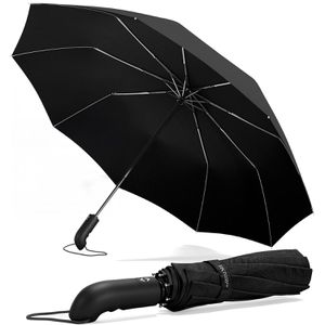 Produktbild für Regenschirm Wilford&amp;Sons schwarz, sturmfest