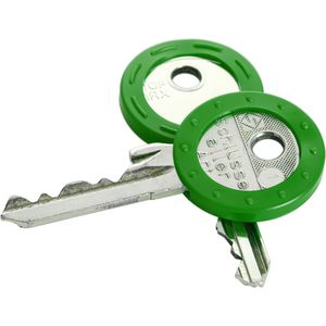 Produktbild für Schlüsselkappen Rema rund, 8 Stück