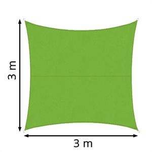 Produktbild für Sonnensegel Casa-Pura fd-8431, grün, quadratisch