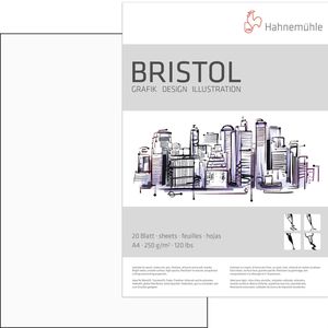 Produktbild für Zeichenblock Hahnemühle 10628722 Bristol, A4