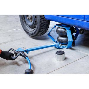 Produktbild für Stempelwagenheber BGS-technic 71009, Ballonheber, pneumatisch