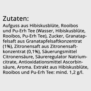 Produktbild für Eistee Pfanner Der Rote Zitrone-Granatapfel, im Tetrapack