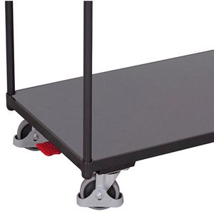Produktbild für Tischwagen VARIOfit sw-600.502/AG, Metall &amp; Holz