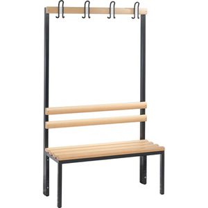 Produktbild für Umkleidebank CP-Möbel 8050-100, Sitzfläche Holz, 100 cm