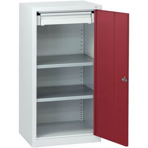 Produktbild für Werkzeugschrank CP-Möbel 87210-00, aus Metall, grau / rot