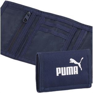 Portemonnaie PUMA Phase Wallet, blau, aus Polyester