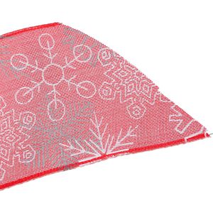 Produktbild für Geschenkband Präsent Frosty, rot