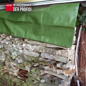 Produktbild für Abdeckplane NOOR Easy für Holz, grün