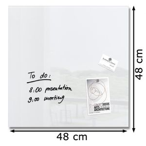 Produktbild für Glas-Magnettafel Sigel GL111 Artverum, inkl. 3 Magnete