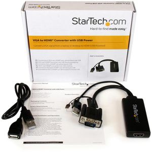 Produktbild für VGA-Adapter StarTech VGA2HDU HDMI VGA Wandler
