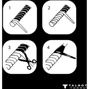Produktbild für Griffband Talbot-Torro Overgrip, selbstklebend