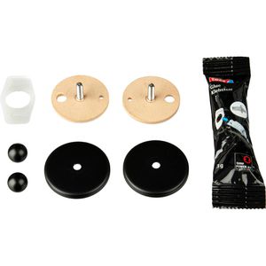 Produktbild für Duschablage Tesa Aluxx Black 40507, schwarz matt