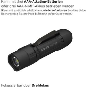 Produktbild für Taschenlampe Ledlenser Solidline SL6 LED, Batterie
