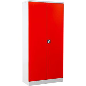Produktbild für Mehrzweckschrank G-Office UNC.19/N, abschließbar, rot